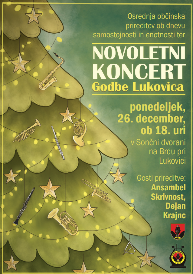 Godba Lukovica novoletni koncert